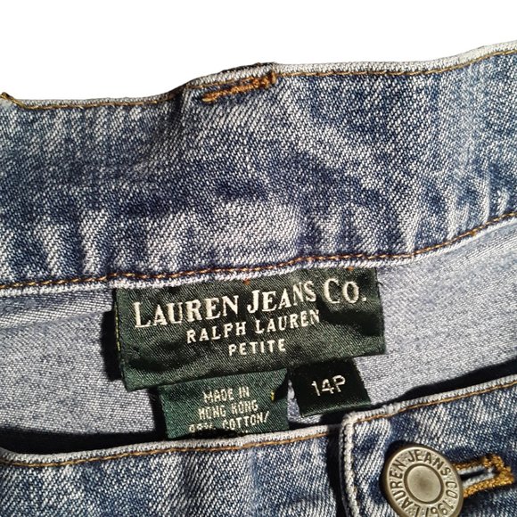 Lauren Ralph Lauren Straight Leg Jeans size 14P - Picture 10 of 11